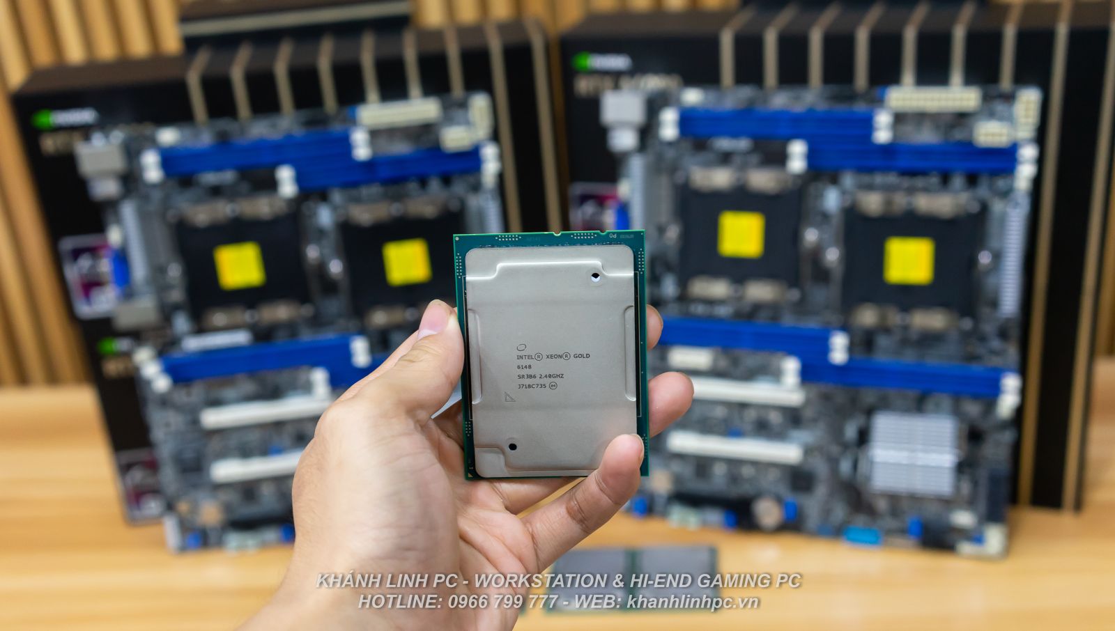 Bộ PC Workstation KLWS Dual Xeon Gold 6148